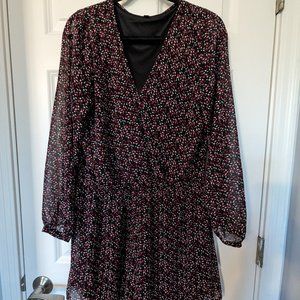 Express Faux Wrap Shorts Romper